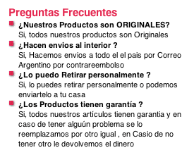 Preguntas Frecuentes